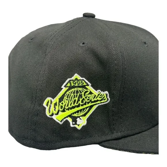 New Era 59Fifty Atlanta Braves 1995 World Series Summer Pop Men's 7 5/8 NWT - Picture 5 of 9